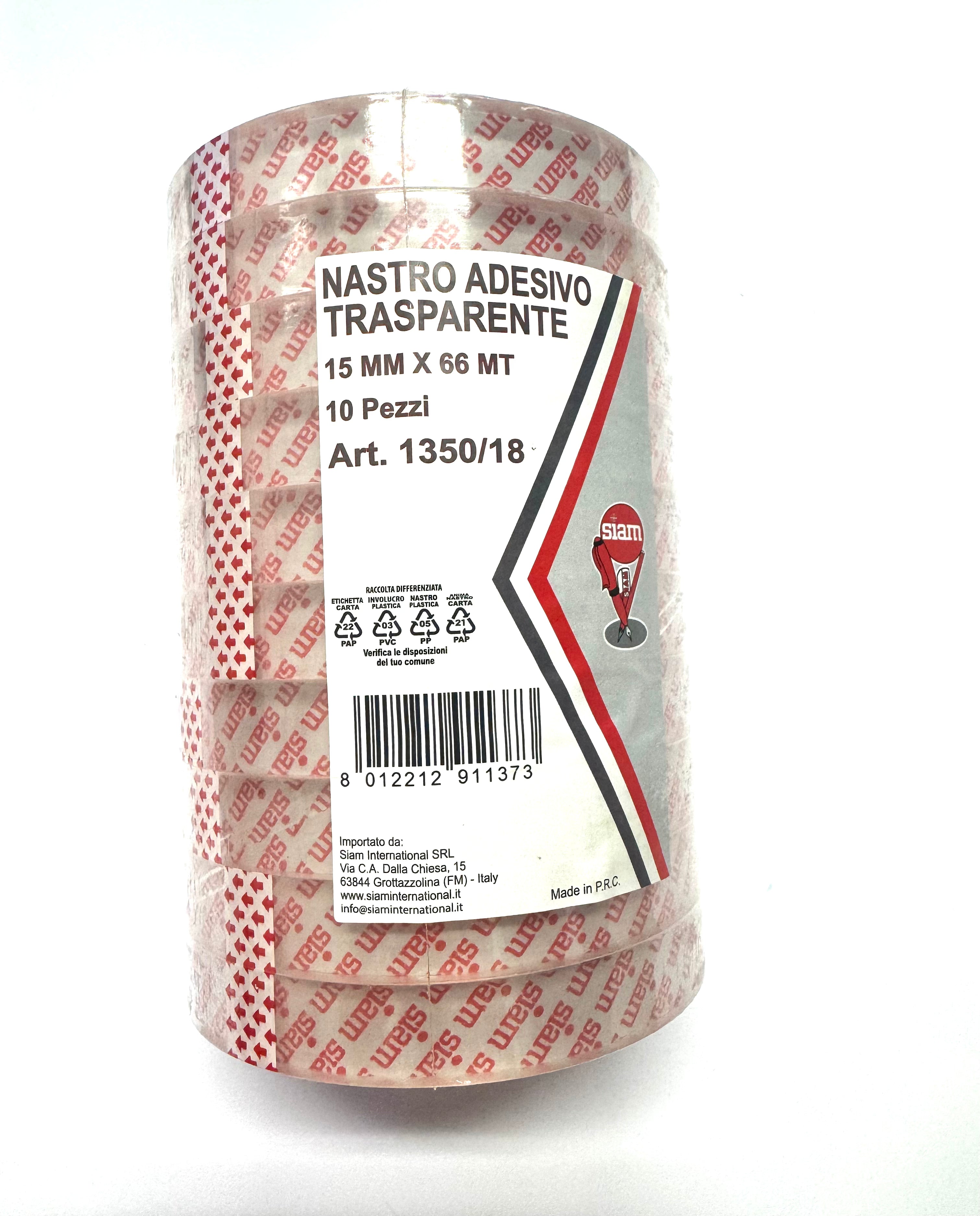 NAS\ADESIVO TRASP. MMXMT. 15X66 PZ. 10 Immagine principale del prodotto