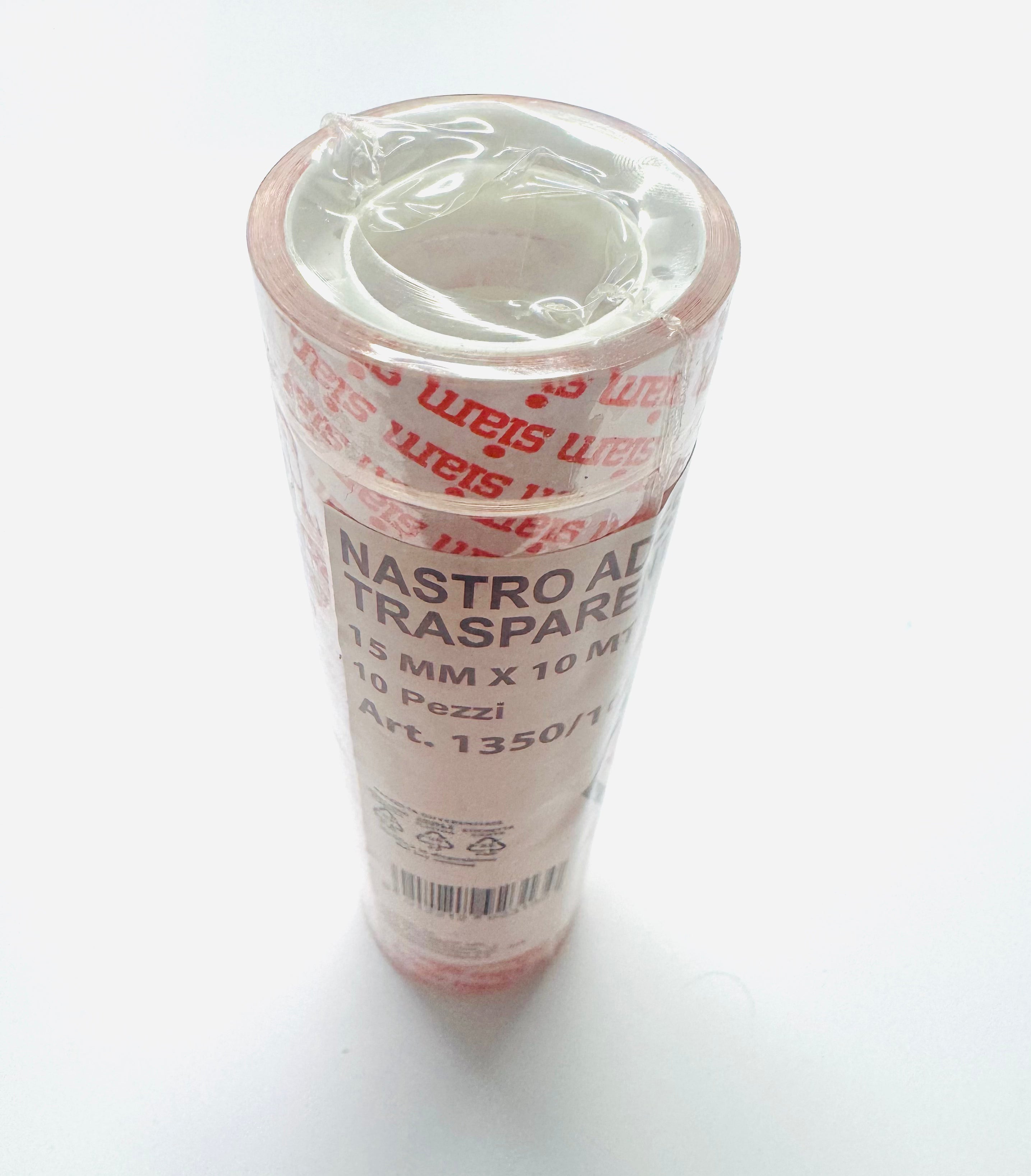 NAS\ADESIVO TRASP. MMXMT. 15X10 PZ. 10