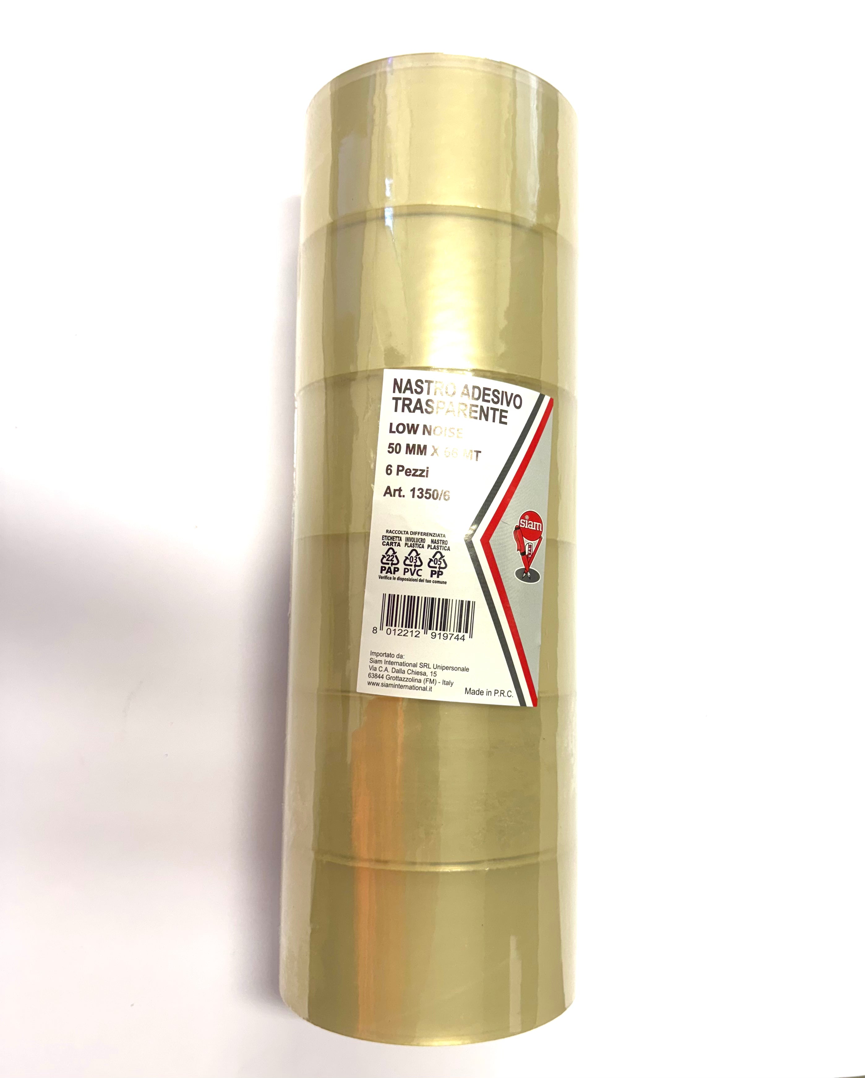 NAS\ADESIVO TRASP. MMXMT. 50X66 PZ.6