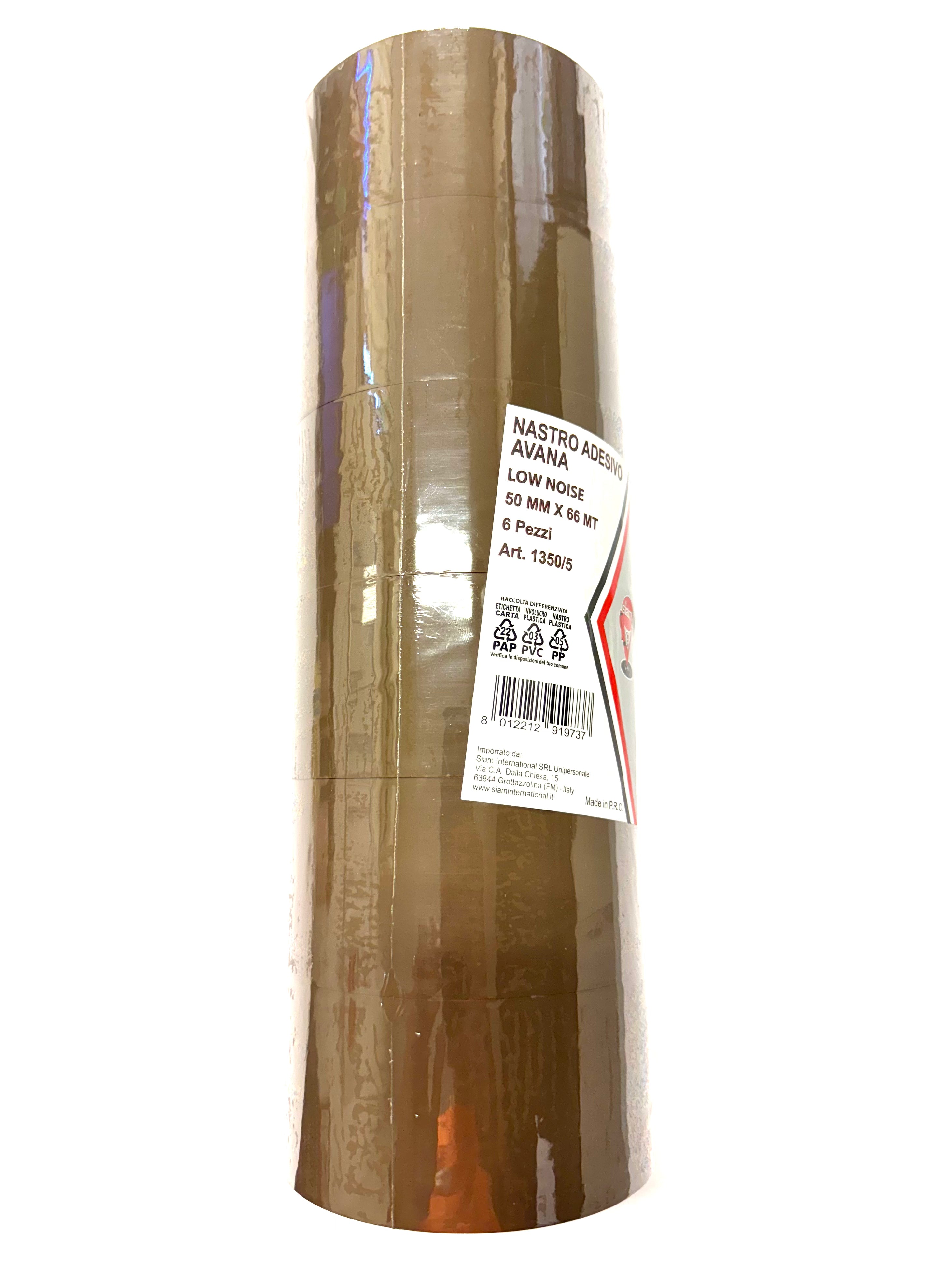 NASTRO ADESIVO AVANA MMXMT. 50X66 PZ.6