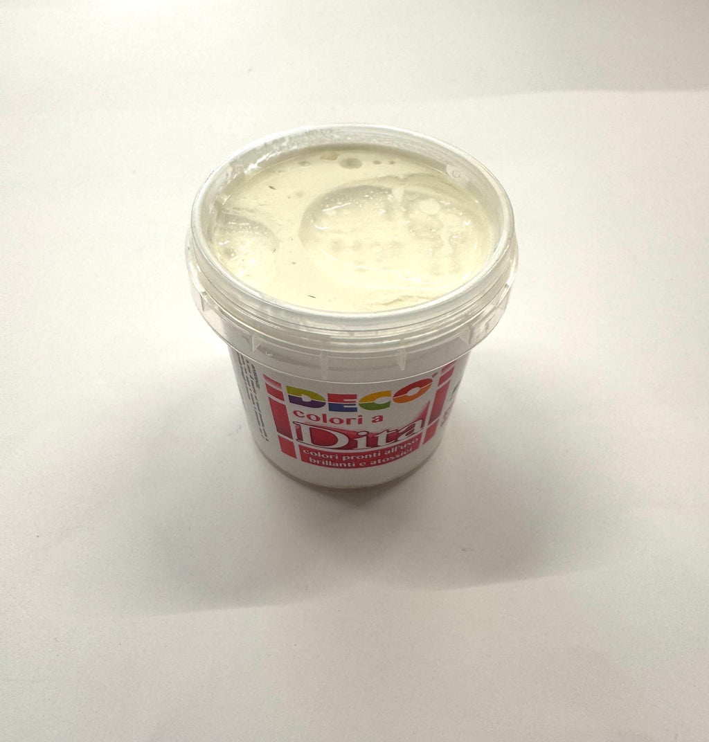 COLORE A DITA - BARATTOLO ML.150 - BIANCO
