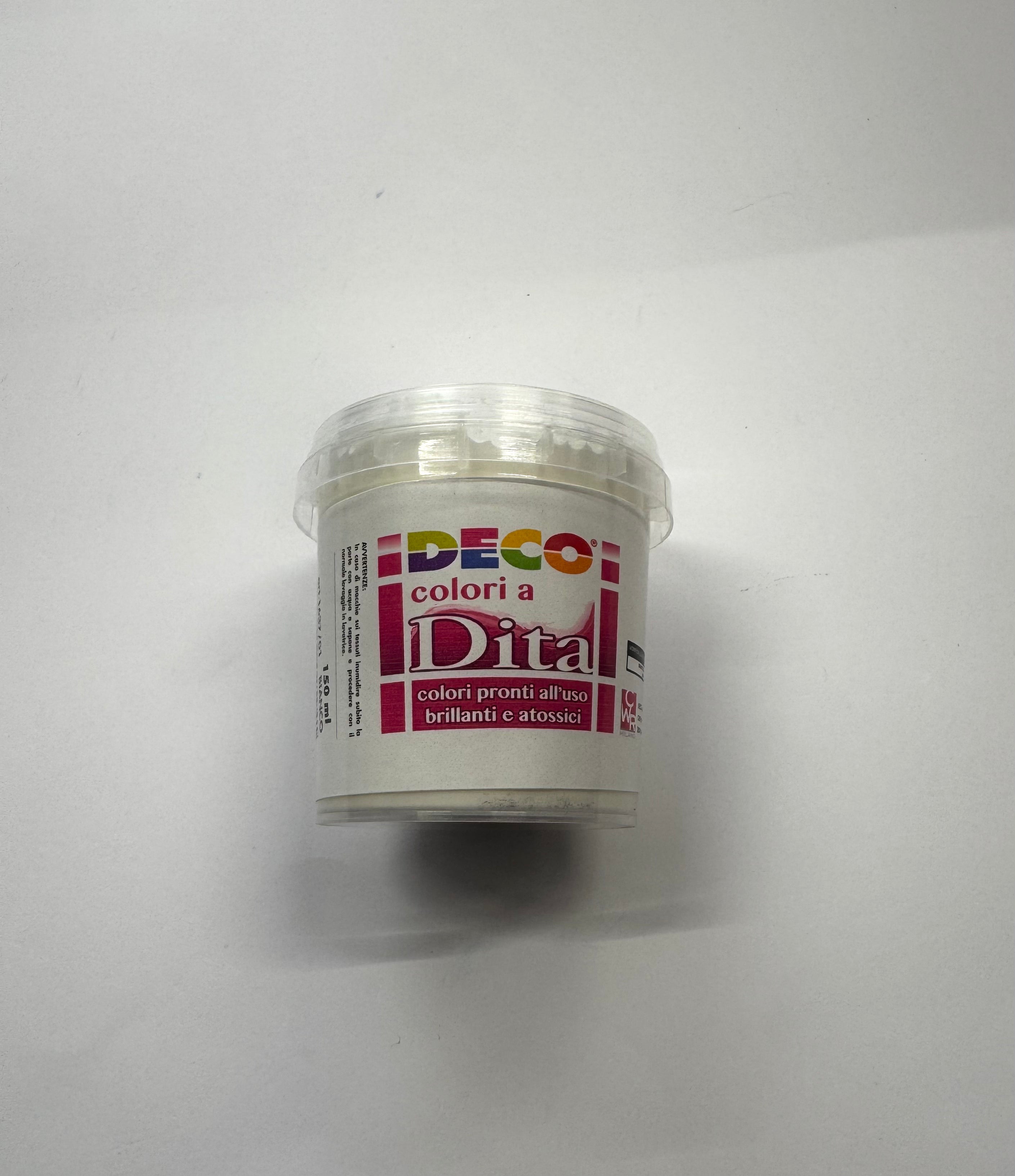 COLORE A DITA - BARATTOLO ML.150 - BIANCO