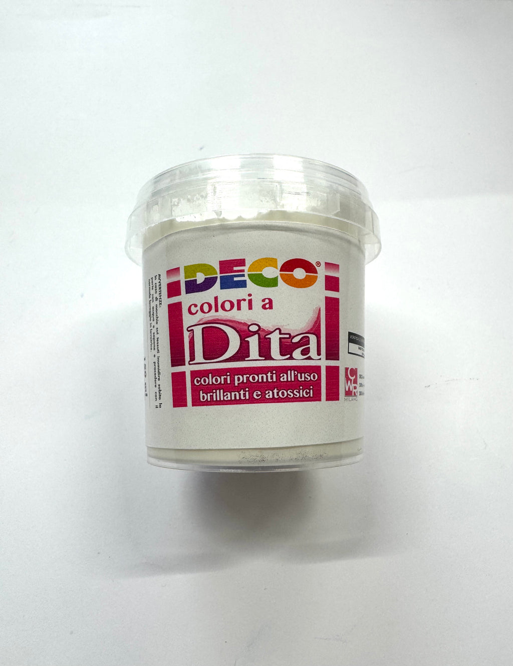 COLORE A DITA - BARATTOLO ML.150 - BIANCO