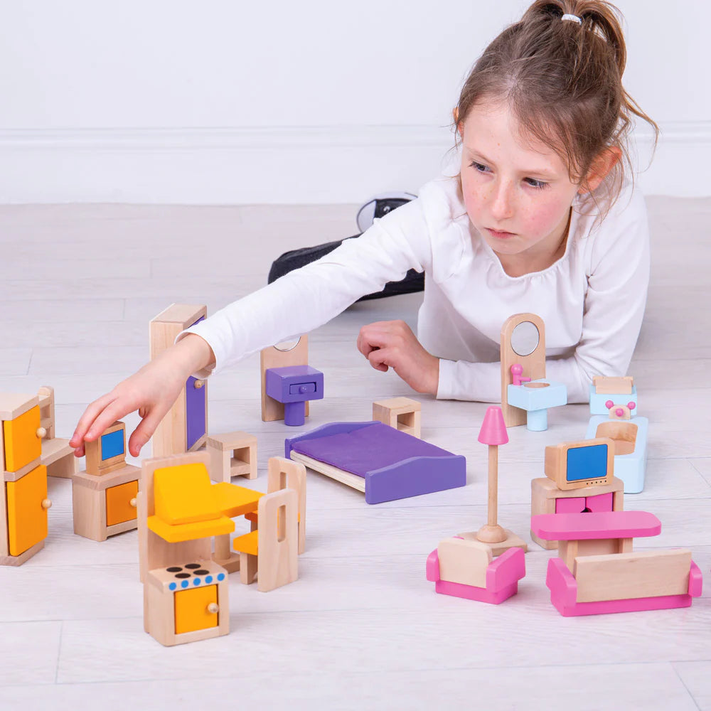 ARREDAMENTO COMPLETO CASA DELLE BAMBOLE