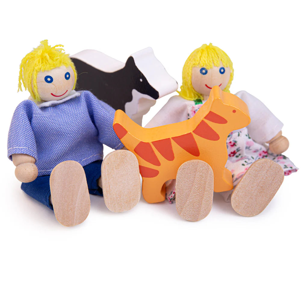 PERSONAGGI - 8 PEZZI - FAMIGLIA