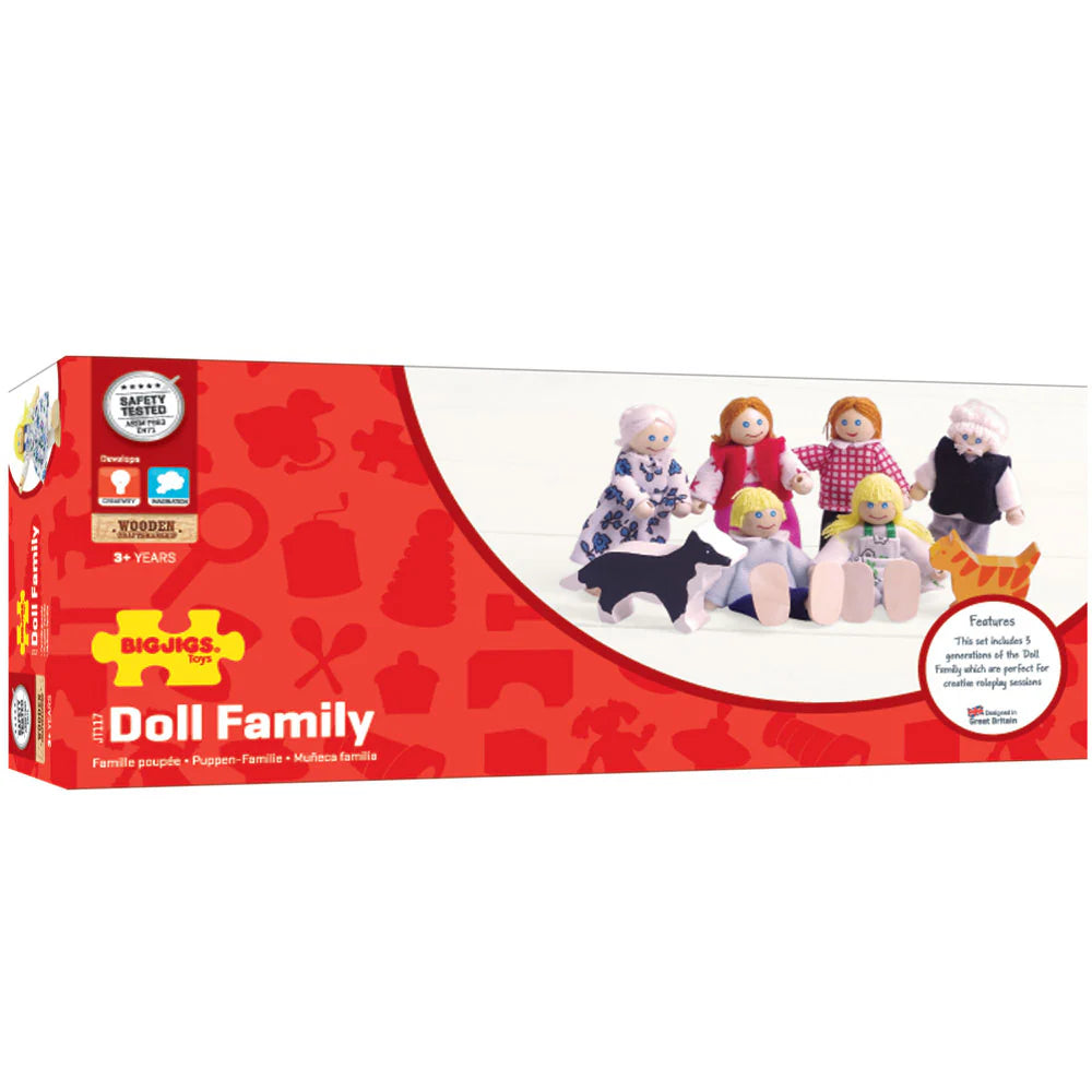 PERSONAGGI - 8 PEZZI - FAMIGLIA