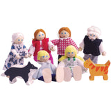 PERSONAGGI - 8 PEZZI - FAMIGLIA