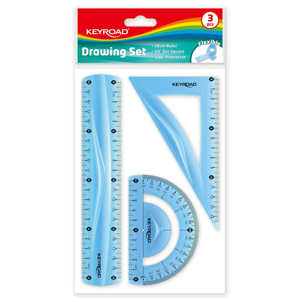 SET DISEGNO FLESSIBILE FLEX-DRAW 3 CM.20