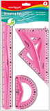 SET DISEGNO FLESSIBILE  FLEX-DRAW 4 CM.30