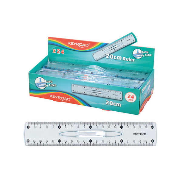 RIGHELLO CON IMPUGNATURA EASY GEO CM.20 - EXP