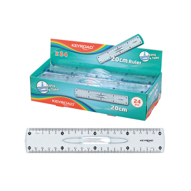 RIGHELLO CON IMPUGNATURA EASY GEO CM.20 - EXP