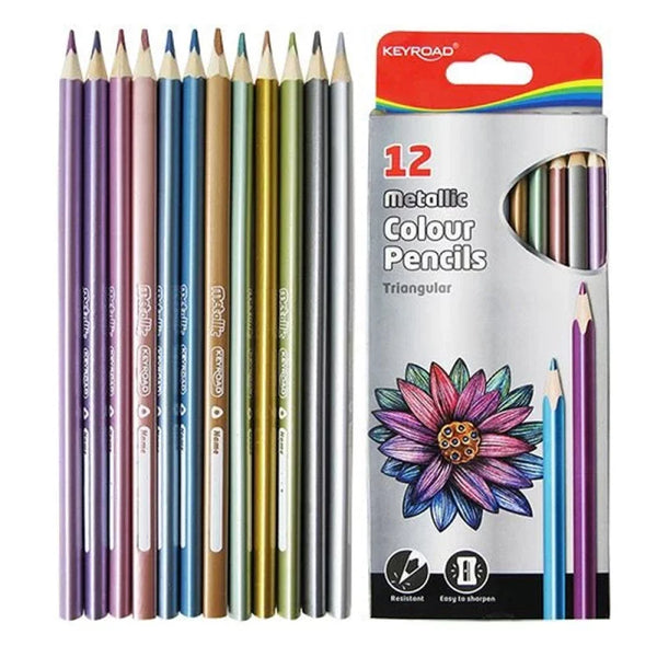 MATITE METAL 12 ASSORTITE - IN SCATOLETTA APPE