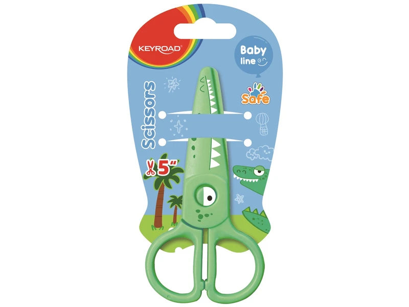 FORBICI SICUREZZA PER BAMBINI CM. 12,5 STAMPA ANIM