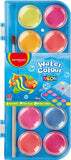 ACQUERELLI FLUO DIAM. MM.28 - SET PZ. 12 CON PENNE