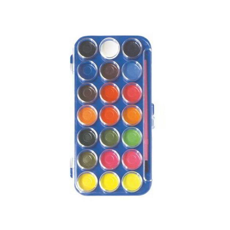 ACQUERELLI - SCATOLA 21 PEZZI - COLORI ASSORTITI Immagine principale del prodotto