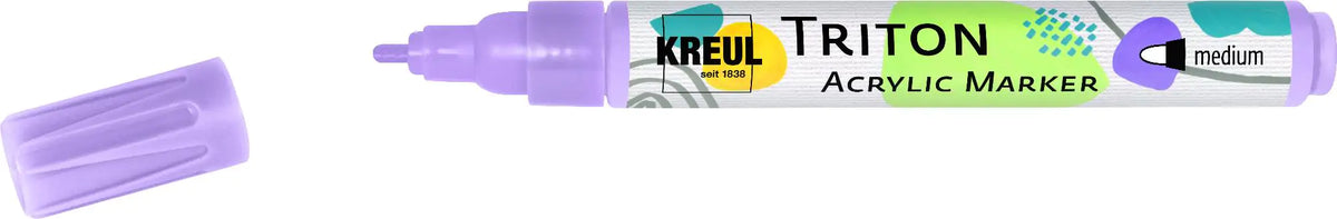 KREUL - TRITON ACRYLIC MARKER MEDIUM - LILLA