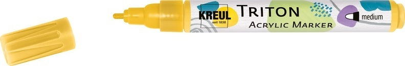 KREUL - TRITON ACRYLIC MARKER MEDIUM - GIALLO MAIS Immagine principale del prodotto