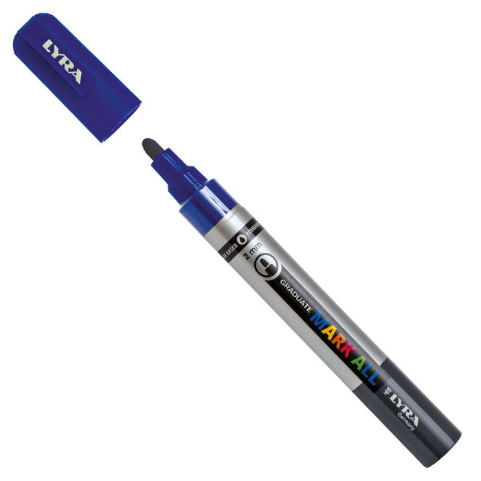 PENN/ACRILICO P.GROSSA MM.2 MARK ALL BLU' Immagine secondaria del prodotto