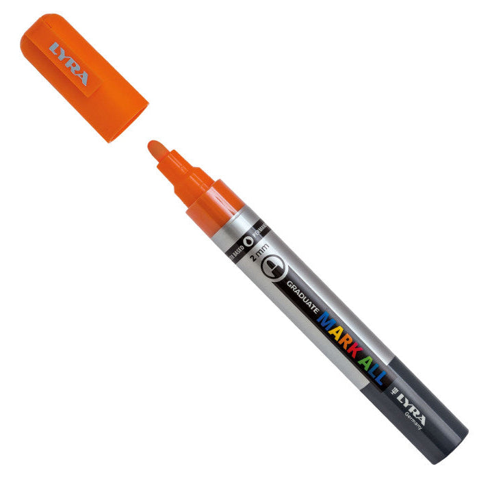 PENN/ACRILICO P.GROSSA MM.2 MARK ALL ARANCIO