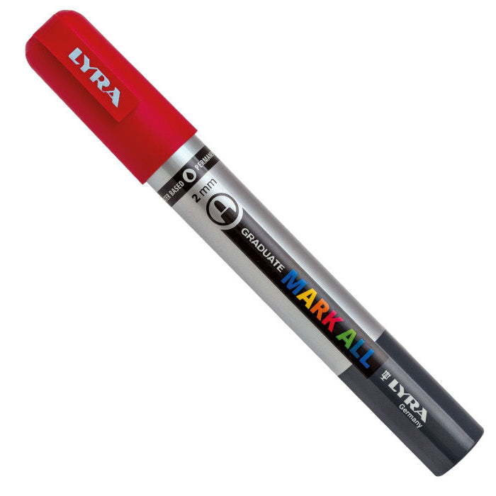 PENN/ACRILICO P.GROSSA MM.2 MARK ALL ROSSO Immagine principale del prodotto