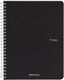 QUADERNO C/SPIRALE ECOQUA A5 1RIG CARTONATO NERO