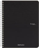 QUADERNO C/SPIRALE ECOQUA A5 1RIG CARTONATO NERO