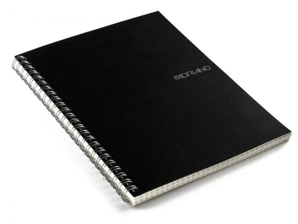 QUADERNO ECOQUA FABRIANO SP.1R.COPERTINA NERO