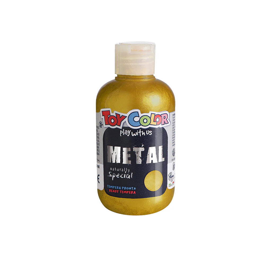 TEMPERA METALLIZZATA TOY COLOR ML. 250 ORO Immagine principale del prodotto