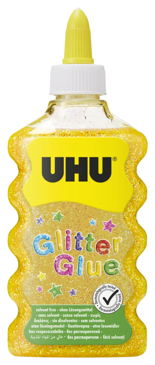 COLLA GLITTER UHU ML. 177 ORO Immagine principale del prodotto