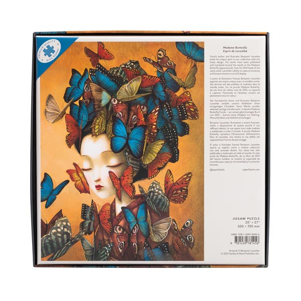 PUZZLE MADAME BUTTERFLY 1000 PZ. PAPERBLANKS