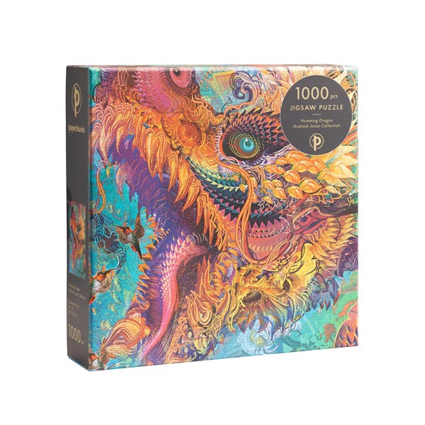 PUZZLE DRAGO INFUOCATO 1000 PZ. PAPERBLANKS Immagine secondaria del prodotto
