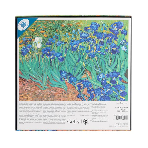 PUZZLE VAN GOGH'S IRIS 1000 PZ. PAPERBLANKS