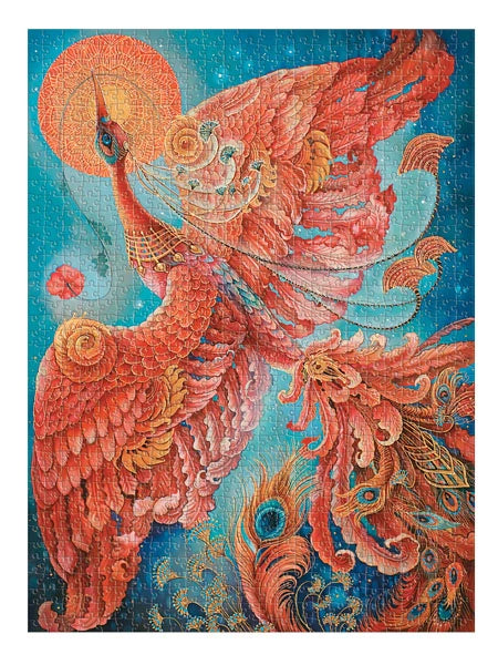 PUZZLE UCCELLO DI FUOCO 1000 PZ. PAPERBLANKS