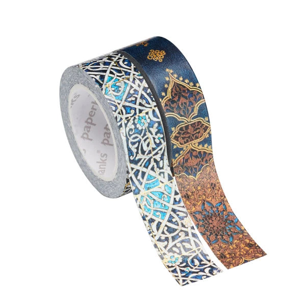 WASHI TAPE TURCHESE GRANADA/INDACO SAFAVITA PAPERBLANKS Immagine principale del prodotto
