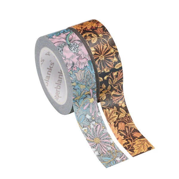 WASHI TAPE MORRIS CAPRIFOGLIO/MOR. CAPRIFOGLIO ROSA PAPERBLANKS Immagine principale del prodotto