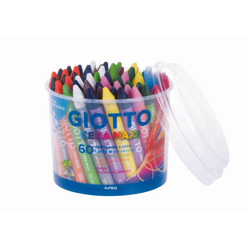 PASTELLI CERA MAXI GIOTTO PZ.60 Immagine principale del prodotto