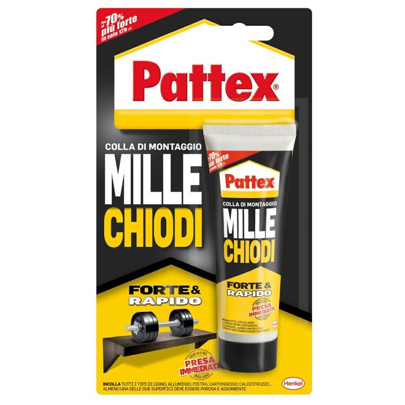 ATTACCATUTTO MILLECHIODI PATTEX GR.100 Immagine principale del prodotto