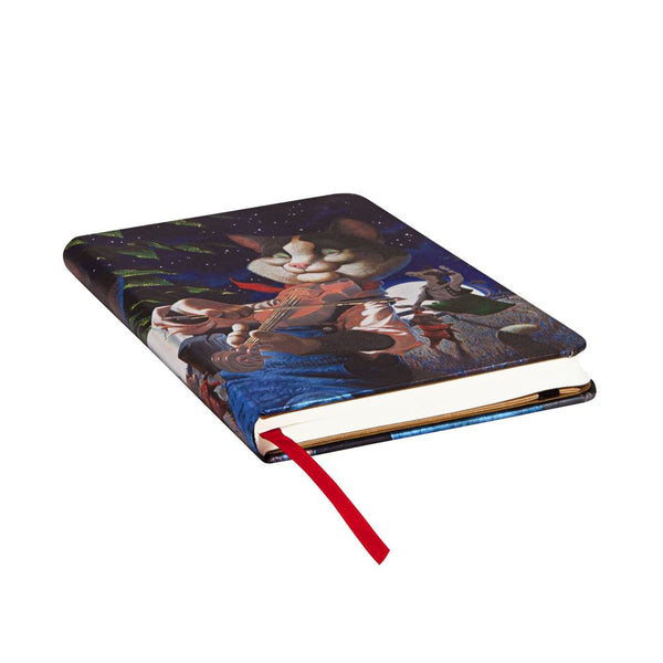 DIARIO NOTES IL GATTO E IL VIOLINO MIDI PAPERBLANKS