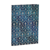DIARIO NOTES MIDI VELLUTO BLU PAPERBLANKS