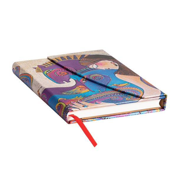 DIARIO NOTES MIDI MARIA E MARES PAPERBLANKS