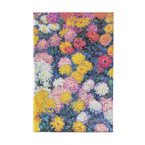 DIARIO NOTES MIDI MONET CRISANTEMI PAPERBLANKS