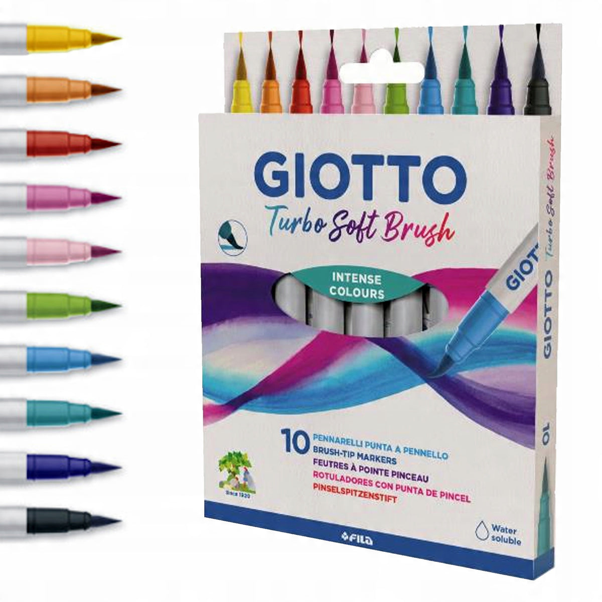 PENNARELLI GIOTTO TURBO SOFT BRUSH /10