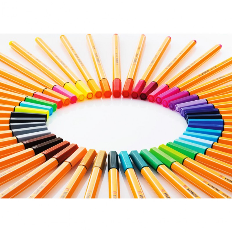 PENNARELLI POINT 88 ASTU6 COLORI NEON