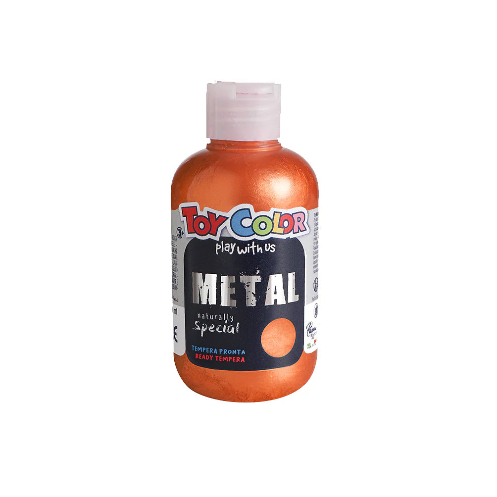 TEMPERA METALLIZZATA TOY COLOR ML. 250 RAME