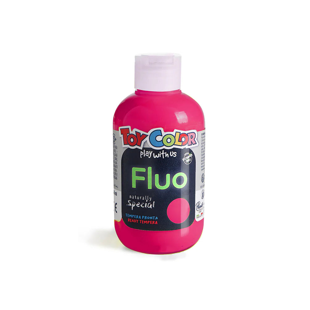 TEMEPRA FLUO TOY COLOR ML. 250 ROSA