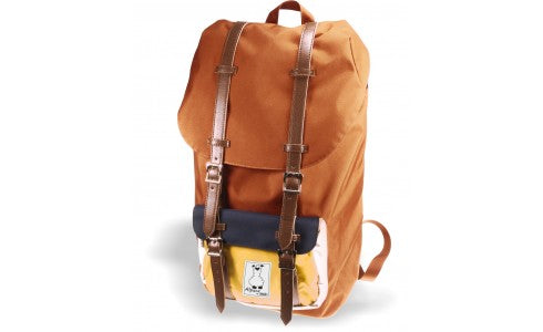 ZAINO ALPACA ROSSO MATTONE