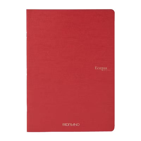 TACCUINO ECOQUA A5 ROSSO SCURO
