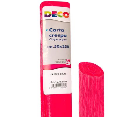 CRESPA GR.40 CM. 250X50 - EXPO 100 ROTOLI - COLORI
