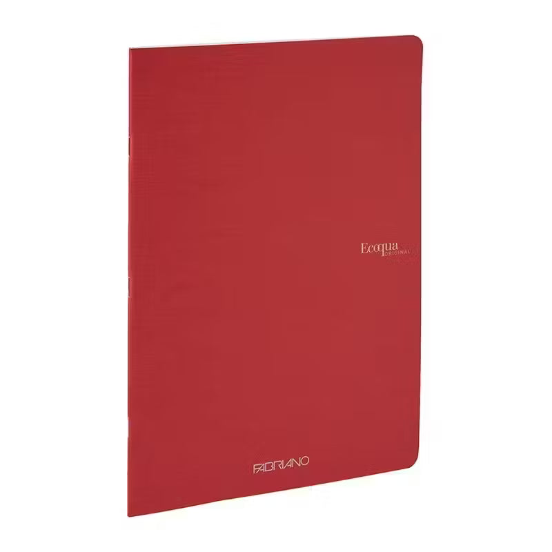 TACCUINO ECOQUA A5 ROSSO SCURO