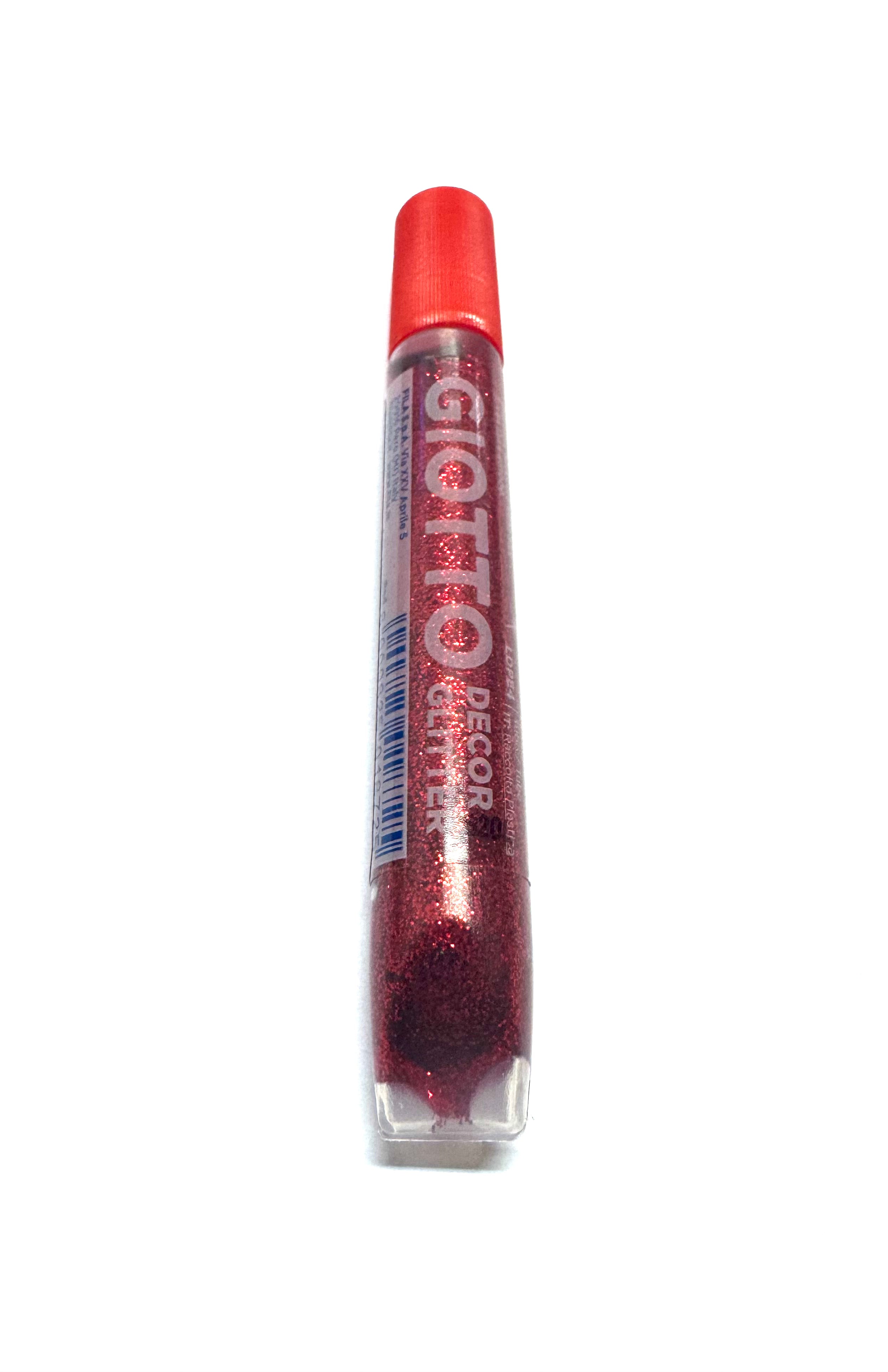 COLLA GLITTER GIOTTO ML. 10,50 ROSSO